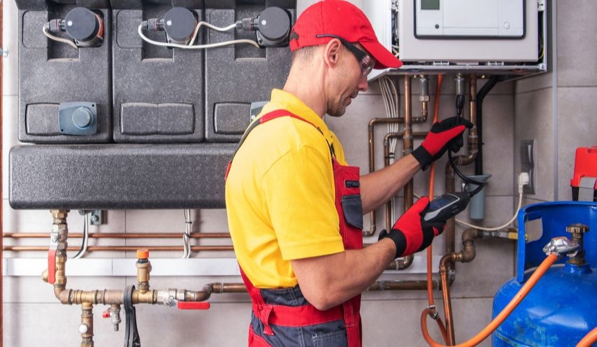 our gas leak plumber