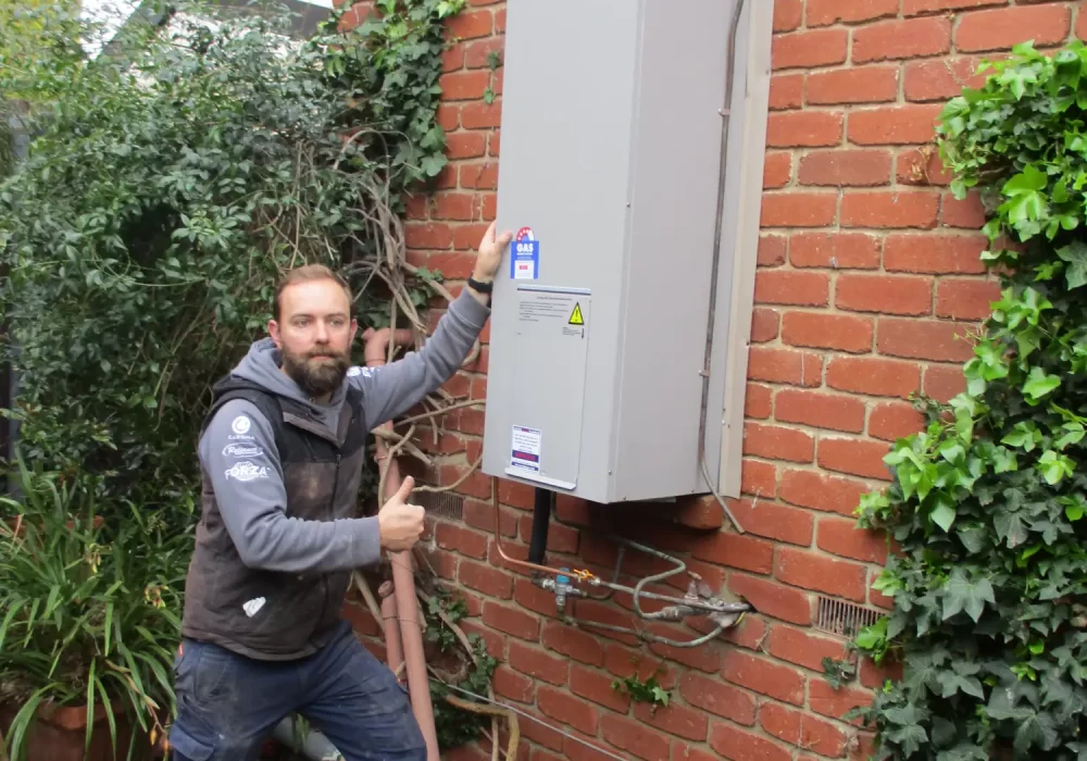 hot water installation in melbourne